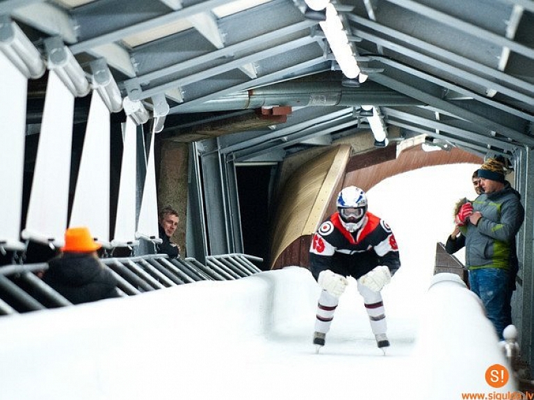 Siguldā notiks pirmais Eiropas čempionāts slidošanā lejup pa bobsleja un kamaniņu trasi

