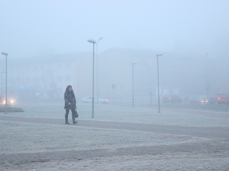 Vičakos pie Ventspils sniega segas biezums sasniedz 38 centimetrus

