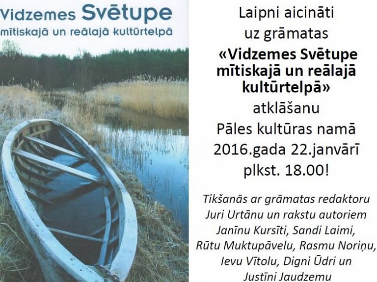  Iznākusi grāmata par Vidzemes Svētupi