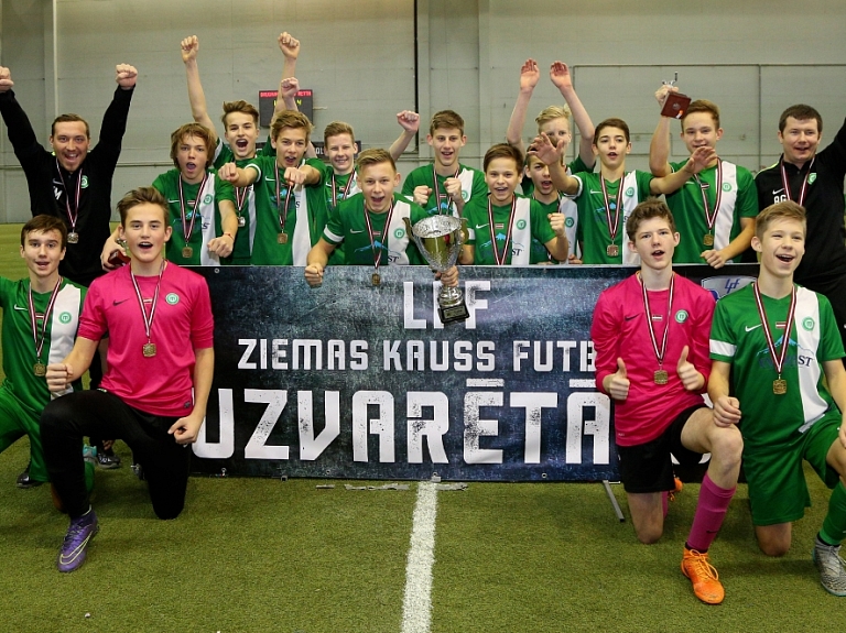 FS "METTA" uzvar LFF Ziemas kausa U-15 turnīrā

