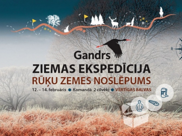 Jaunjelgavas novadā norisināsies SIA "Gandrs" Ziemas ekspedīcija