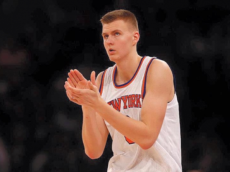 Porziņģis pakāpies uz septīto vietu NBA "All-star" spēlētāju balsojumā

