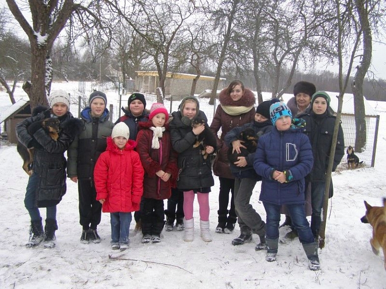 Labdarības akcija Birznieku pamatskolā

