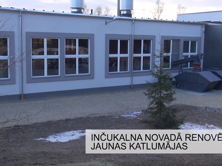 Inčukalnā renovē un būvē jaunas katlumājas