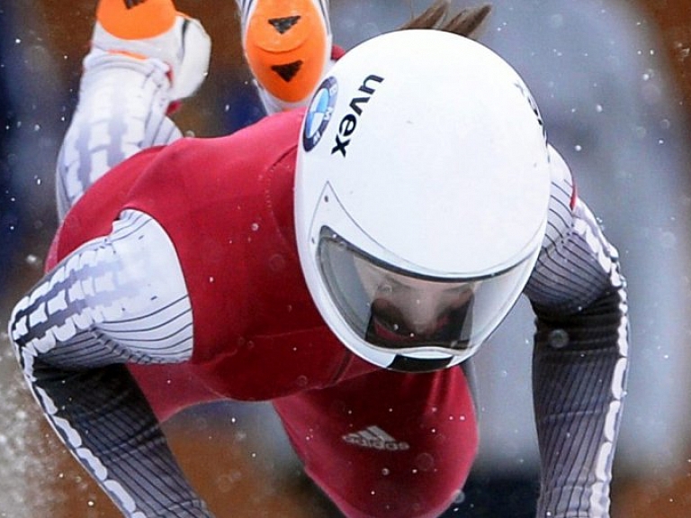 Skeletoniste Priedulēna kļūst par pasaules junioru čempioni

