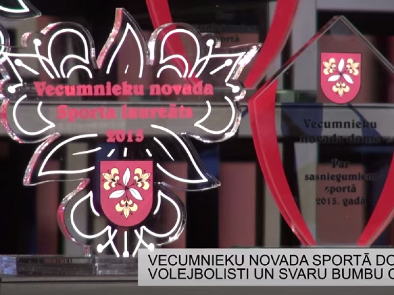Vecumnieku novada sportā dominē volejbolisti un svaru bumbas cēlāji

