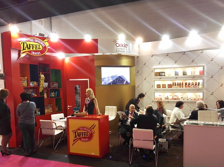 Zīmoli "Laima" un "Taffel" pārstāv Latviju pasaules lielākajā saldumu un uzkodu izstādē
Ķelnē

