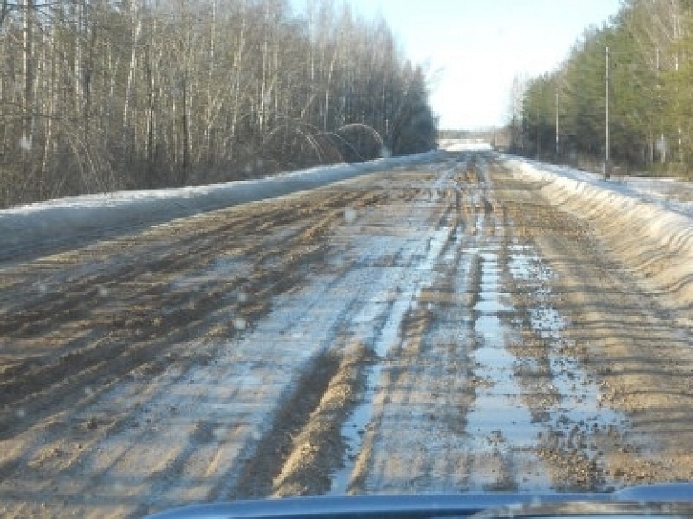 Šķīdoņa laikā tiks noteikti pagaidu satiksmes ierobežojumi