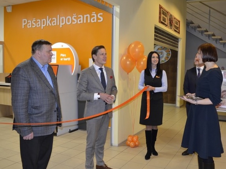 "Swedbank" Latvijas reģionu programmas ietvaros atklāj filiāli Balvos