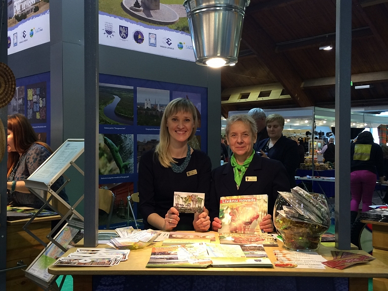 Līvānu novads pārstāvēts izstādē "Balttour 2016"

