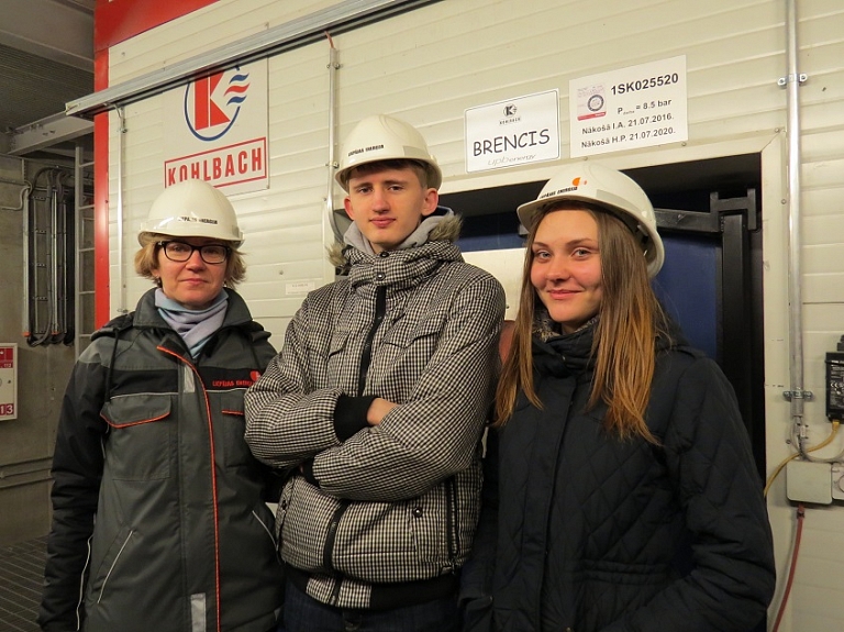 "Ēnas" iepazīst vides un darba aizsardzības jomu "Liepājas enerģijā"