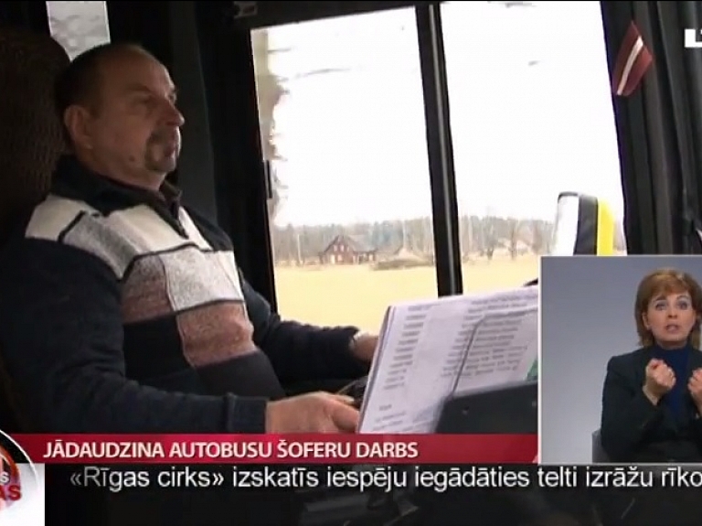 Jādaudzina autobusu šoferu darbs

