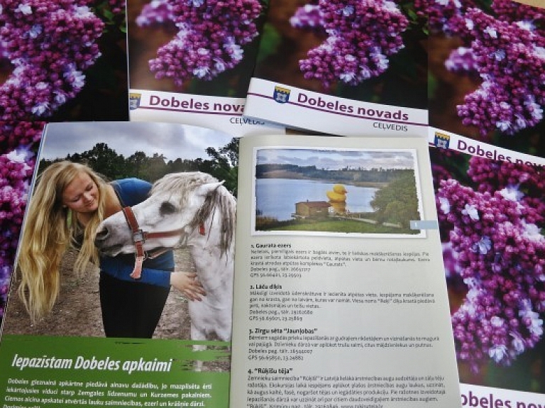 Izveidots jauns ceļvedis Dobeles novada apceļotājiem

