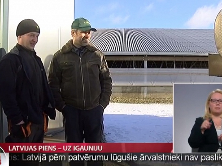 Latvijas piens – uz Igauniju

