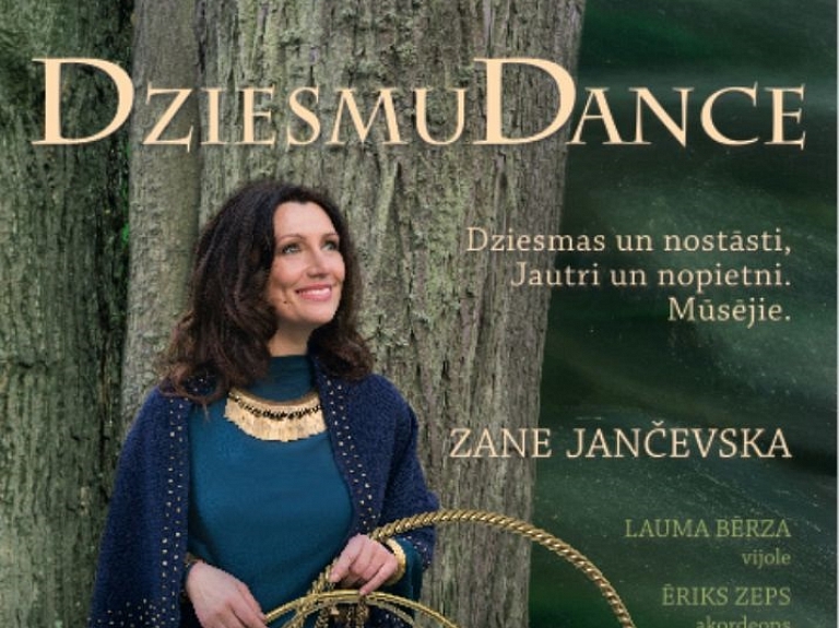 Valkā ar koncertprogrammu "Dziesmu dance" viesosies Zane Jančevska

