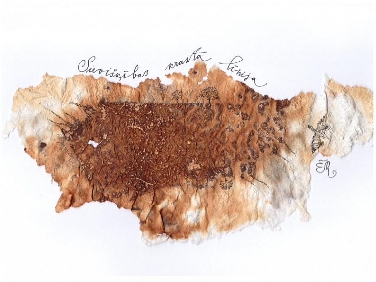 Sestdien Carnikavā izstādes "Papīra dvēsele" atklāšana un radošās darbnīcas

