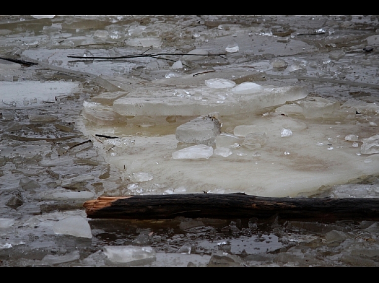 Vējupes piesārņojuma avotus Ādažos turpinās meklēt pēc ledus izkušanas

