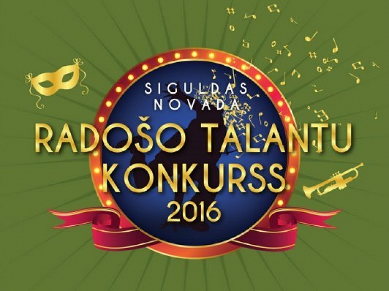 Siguldiešus aicina piedalīties "Radošo talantu konkursā 2016"

