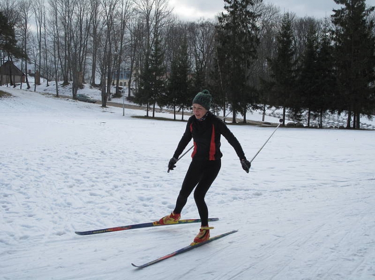 Krāslavā noslēgusies slēpotāju diena

