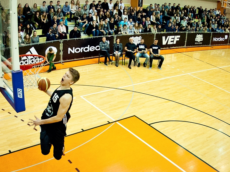 Gaidāms VEF Rīgas skolu superlīgas fināls

