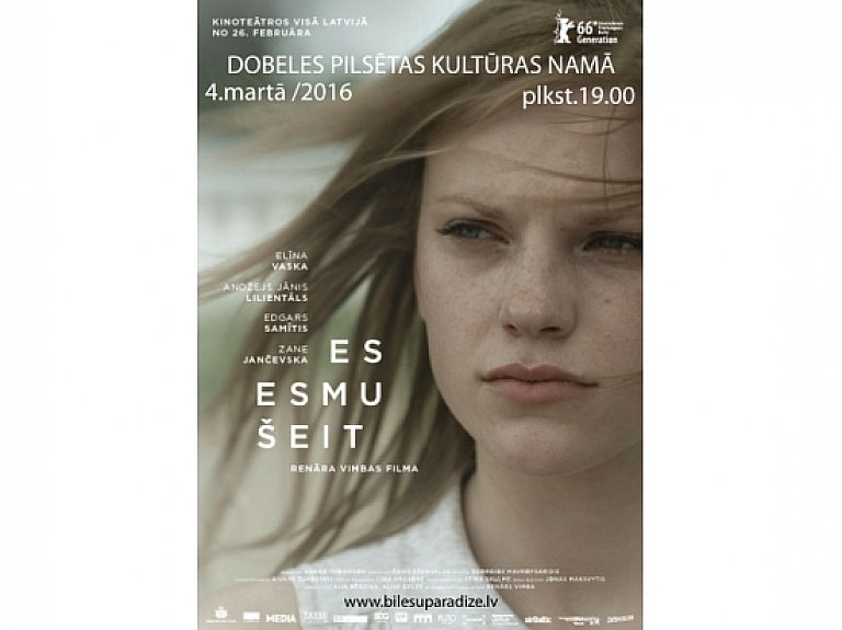 Dobelē demonstrēs filmu "Es esmu šeit"

