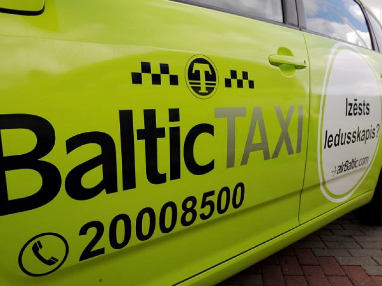 "Baltic Taxi": Patentmaksas ieviešanas principu atbalsta lielākie taksometru nozares spēlētāji

