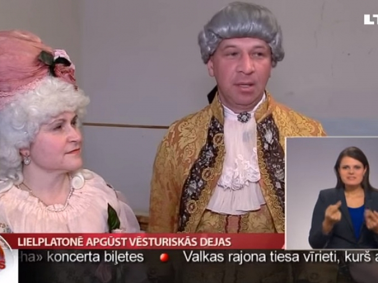 Lielplatonē apgūst vēsturiskās dejas

