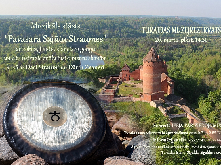 Turaidā ieskandinās pavasari