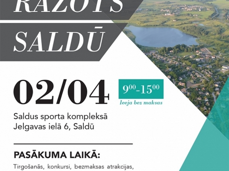 Gatavojas ikgadējai izstādei "Ražots Saldū"