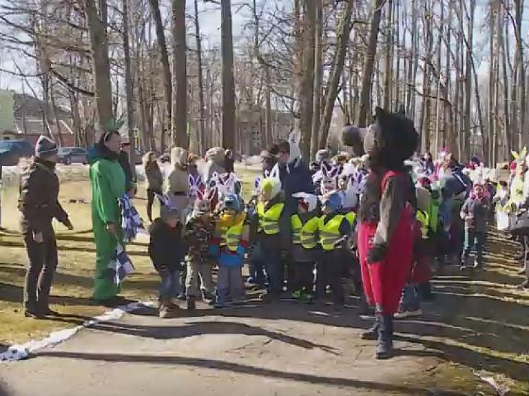 Latgales reģionālā TV: Zaķu skrējiens Balvos

