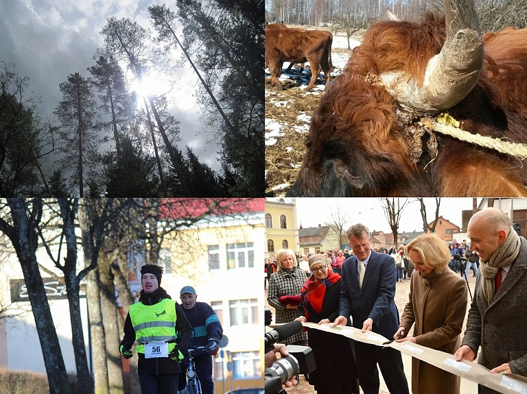 Latvijas notikumi fotogrāfijās (29.marts-3.aprīlis)

