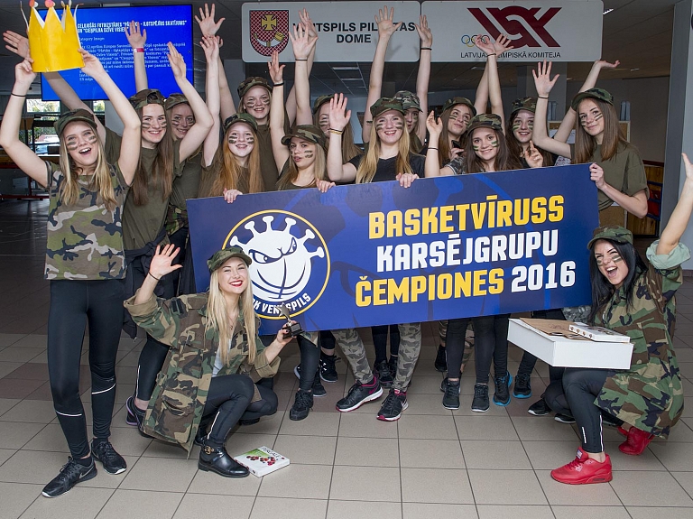 "Basketvīrusā 2016" triumfē Ventspils 4.vidusskola