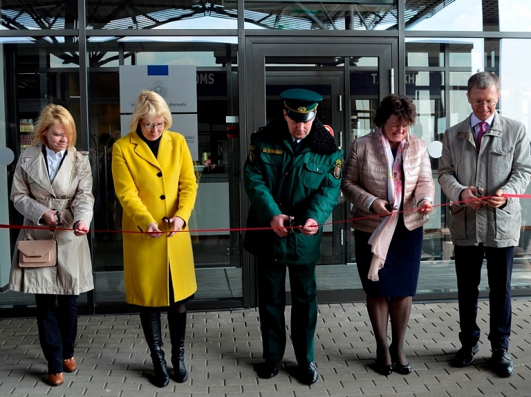 Atklāta rekonstruētā robežšķērsošanas vieta "Vientuļi"