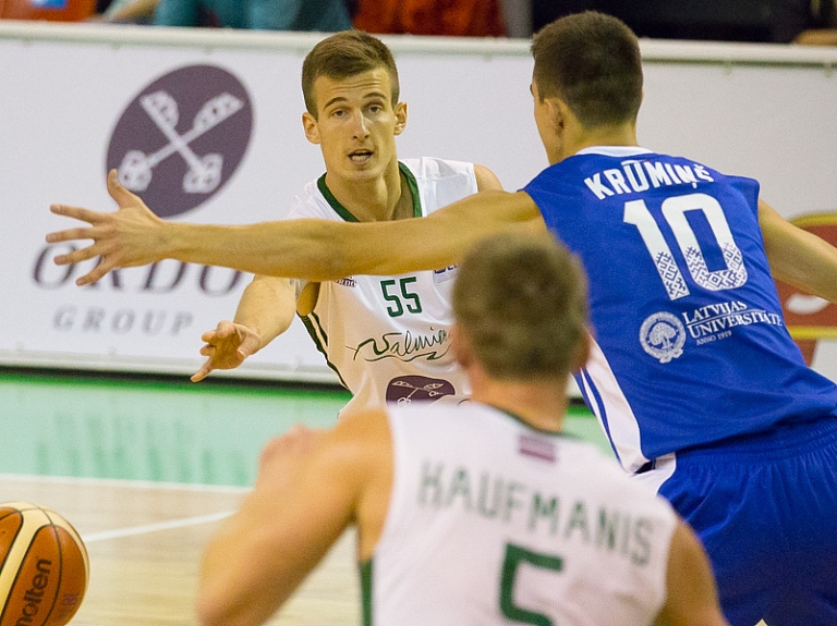 "Valmiera/ORDO" uzņems "Latvijas Universitāte" basketbolistus