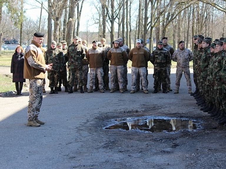 Maijā notiks atvērto durvju dienas Zemessardzes 22.kājnieku bataljona militārajā bāzē