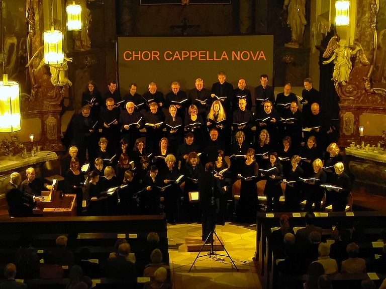 Ar koncertu Sv.Jāņa baznīcā uzstāsies "Cappella Nova" koris no Vācijas

