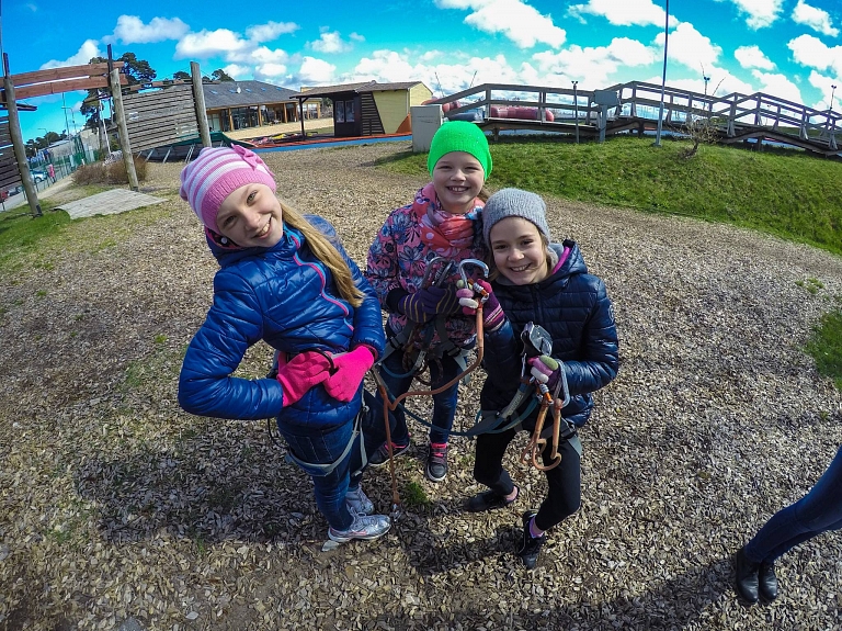 Ventspils Piedzīvojumu parks sezonu uzsāks 30.aprīlī

