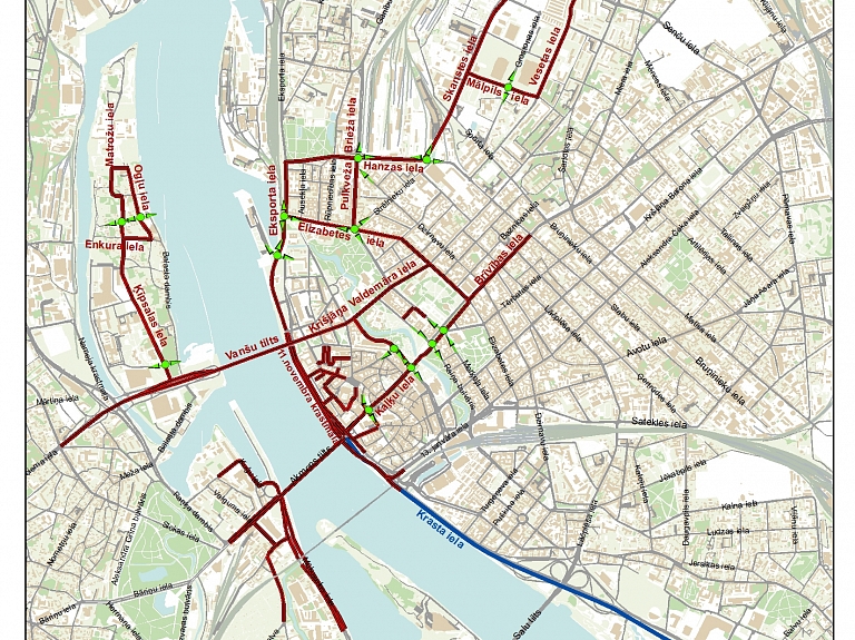 Maratona laikā Rīgā ieviesīs ievērojamus satiksmes ierobežojumus

