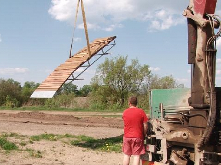 Daugavpilī noslēdzas veloparka būvniecība Esplanādē

