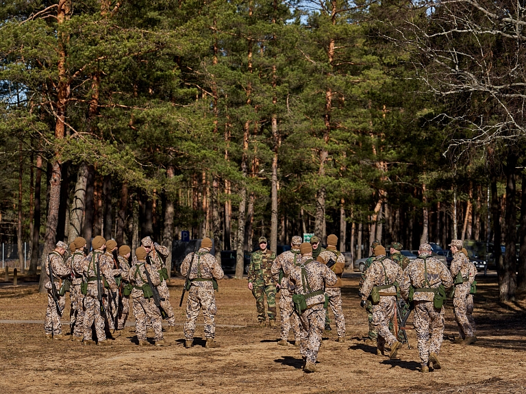 Rēzeknes novadā turpināsies militārās mācības - notiks taktiskās nodarbības ar patruļbāzes ierīkošanu

