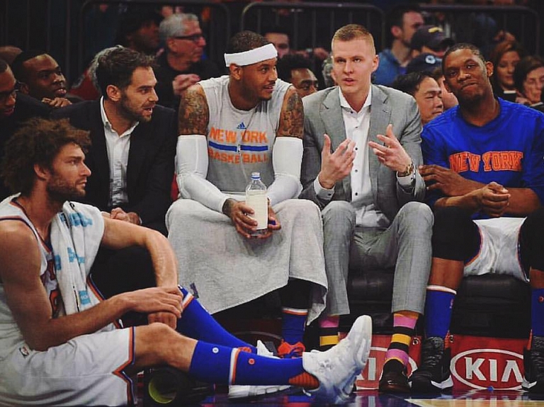 Porziņģis nosaukts par sezonas otro labāko NBA debitantu

