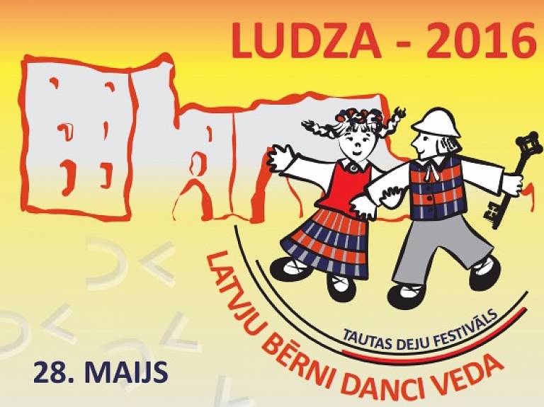 Ludzā notiks vērienīgs Tautas deju festivāls "Latvju bērni danci veda"

