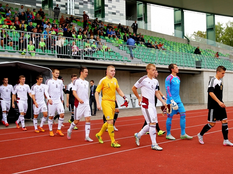 Jelgava uzņems Latvijas un Lietuvas U-21 futbola izlašu Baltijas kausa spēli

