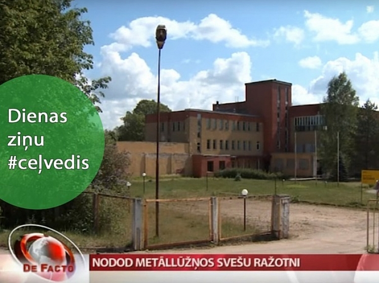 Valmierā metāllūžņos nodod svešu ražotni, Jūrmalā atklāj vasaru, noslēdzas mācību gads