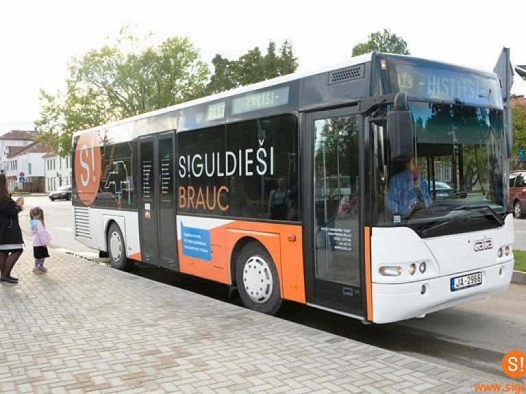 Vasarā Siguldā nekursēs daļa autobusu


