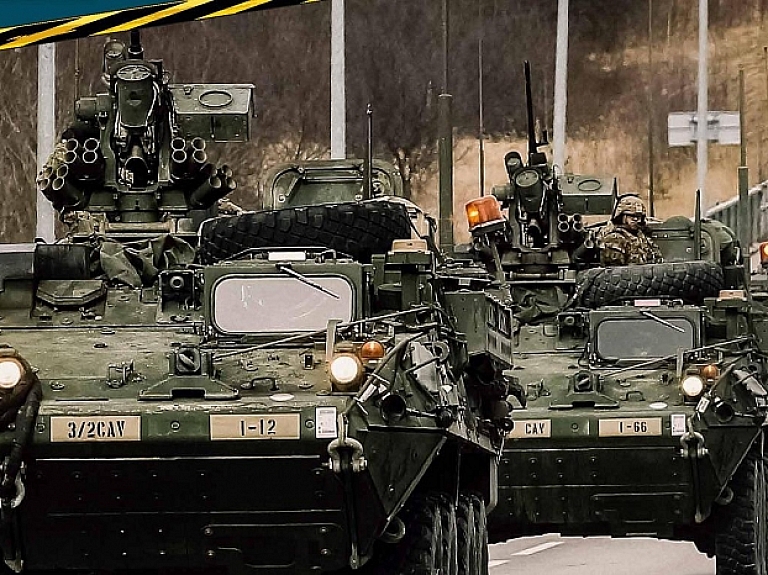 Valkā būs apskatāma ASV militārā tehnika