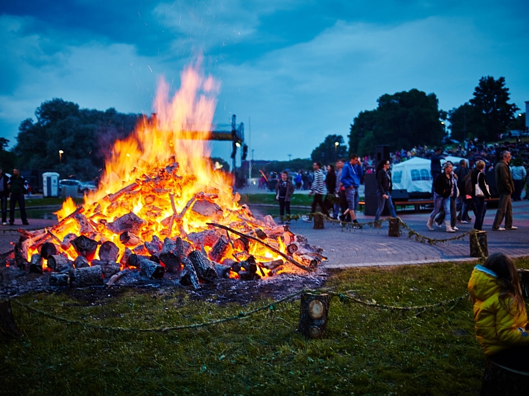 Līgo svētku pasākumi Rēzeknes Festivāla parkā