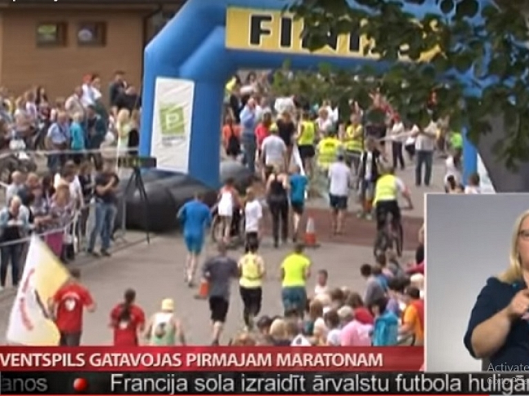 Ventspils gatavojas pirmajam maratonam

