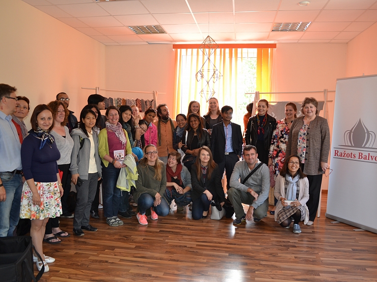 "Erasmus+" projekta Balvos viesojas ietvaros dalībnieki no 14 valstīm