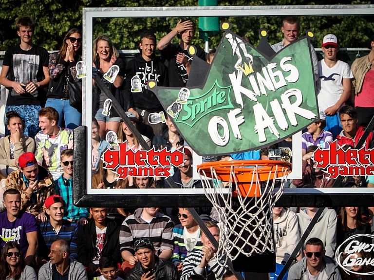 Grīziņkalnā notiks slam-dunk konkurss "Sprite Kings of Air"

